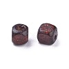 Dyed Natural Wood Beads WOOD-S616-1-LF-1