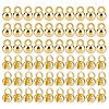 60Pcs Brass Bead Tips KK-HS0002-06-1