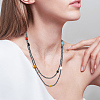 2 Strands Non-magnetic Synthetic Hematite Beads Strands G-AR0005-90-5