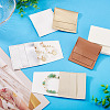 5Pcs 5 Colors Square PU Leather Envelope Pouches ABAG-TA0001-81-8
