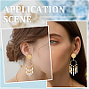 10Pcs 304 Stainless Steel Stud Earring Findings STAS-SP0001-88A-G-4