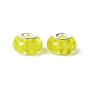 Rondelle Resin European Beads RPDL-A001-01-05-2