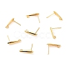 Brass Stud Earring Findings KK-F824-003G-1