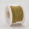 Electrophoresis Iron Rhinestone Strass Chains CHC-Q009-SS12-B09-3