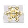 Self Adhesive Brass Stickers LS-DIY-I044-06G-1