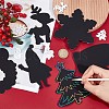 Christmas Theme Rainbow Scratch Painting Art Paper FIND-WH0135-13-3