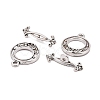 Tibetan Style Alloy Toggle Clasps LF1081Y-NF-2