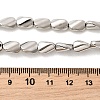 Electroplate Glass Beads Strands EGLA-F166-05A-P-4