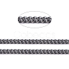 Iron Cuban Link Chains CH-R013-5x4mm-B-1