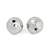 Anti-Tarnish Textured 316 Surgical Stainless Steel Beads STAS-M106-01F-P-3