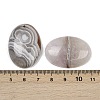 Natural Amethyst Lace Agate Pendants G-A244-12B-01-3