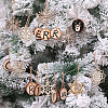 50Pcs Laser Cut Unfinished Wood Pendants WOOD-CJ0001-37-8