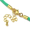 Nylon Cords Bracelet Makings Fit for Connector Charms AJEW-P116-02G-01-3