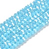 Opaque Glass Beads Stands EGLA-A035-P3mm-B08-1