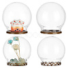 PandaHall Elite 8 Sets 2 Style Glass Dome Cover DJEW-PH0001-28-7