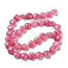 Natural White Jade Beads Strands G-M420-F01-01-3