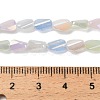 Electroplate Glass Beads Strands EGLA-P065-01A-5