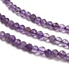 Natural Amethyst Beads Strands X-G-K373-B03-03-4