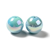 UV Plating Rainbow Iridescent Acrylic Beads LS-X-PACR-D070-01I-2