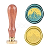 Wax Seal Stamp Set AJEW-WH0131-798-1