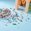 160Pcs 8 Colors Natural Freshwater Shell Beads Strands SHEL-CD0001-06-5
