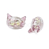 Handmade Foil Lampwork Beads FOIL-Z002-01A-2