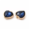 Faceted Glass Rhinestone Pendants GLAA-I051-B18-3