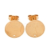 304 Stainless Steel Stud Earring Findings STAS-H436-21G-02-1