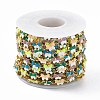 Enamel Butterfly Link Chains CHC-F015-01G-3