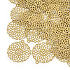 430 Stainless Steel Filigree Pendants STAS-T042-02D-1