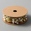 Polyester with ABS Beads Ribbon OCOR-WH0067-62A-2