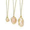 3Pcs 3 Styles 304 Stainless Steel Macrame Pouch Necklace Makings NJEW-JN04901-01-2