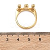 304 Stainless Steel Micro Pave Cubic Zirconia Finger Rings for Women RJEW-F205-01F-G-5