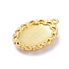 Alloy Pendant Cabochon Settings PALLOY-E577-38G-2