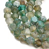 Natural Agate(Dyed & Heated) Beads Strands G-K425-B12-01-3