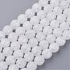 Synthetic Crackle Quartz Beads Strands G-SF8MM-44-1