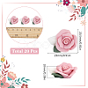 20Pcs Handmade Polymer Clay Cabochons PORC-SC0001-10-2