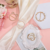 12Pcs 4 Styles Alloy Resin Buckle Clasps FIND-GL0002-20-5