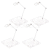 Plastic Model Assembled Action Figure Display Holders ODIS-WH0038-10-1