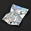 Rectangle Zip Top Plastic Glitter Holographic Bags OPP-I002-01A-3