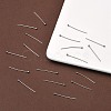 Tarnish Resistant 304 Stainless Steel Ball Head pins STAS-M010-25mm-01-4