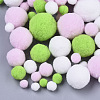 DIY Doll Craft Polyester High-elastic Pom Pom Ball AJEW-R093-01-C09-1