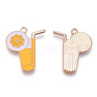 Alloy Enamel Pendants X-ENAM-S115-015-1