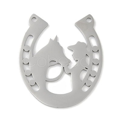 Non-Tarnish 304 Stainless Steel Pendants STAS-L279-025P-1