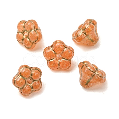 Handmade Lampwork Bead Caps LA-CBAA1BE-02F-1