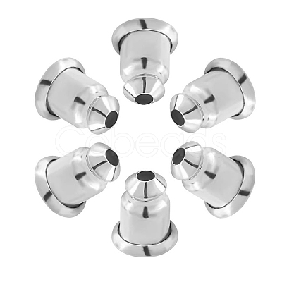 100Pairs Brass Ear Nuts KK-CN0003-28-1