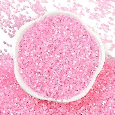 Imitation Cat Eyes Glass Seed Beads X-SEED-H003-03V-1