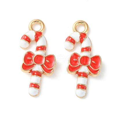 Christmas Alloy Enamel Pendants ENAM-D047-17G-05-1