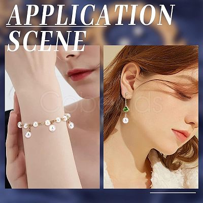 120Pcs 2 Style  Resin Imitation Pearl Charms FIND-FH0004-29-1