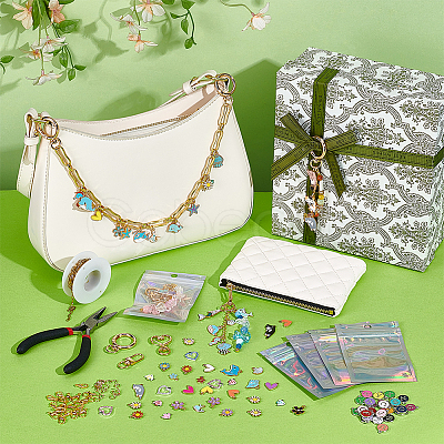 DIY Keychain Making Kits DIY-OC0014-85-1